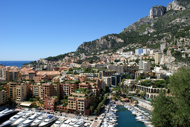 Quartiers sud de Monaco