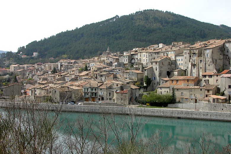 Sisteron (Alpes-de-Haute-Provence) - Vue sur la ville