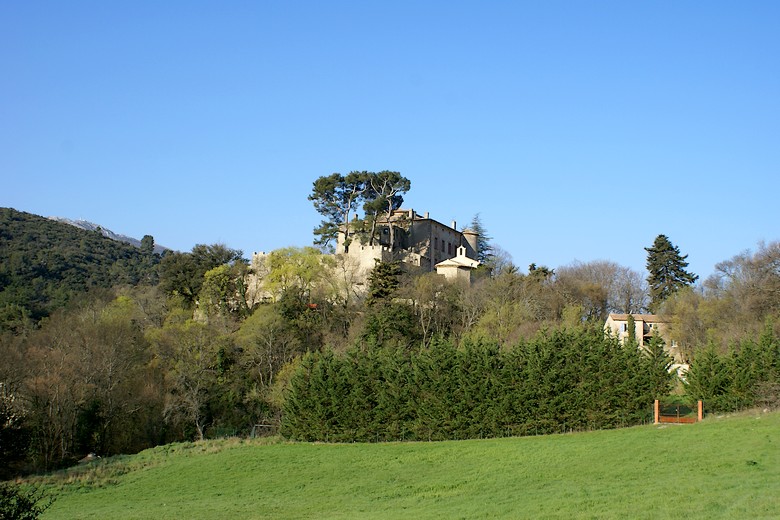 Point de vue sur le château