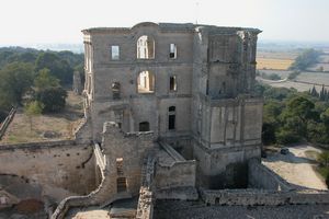 Un bâtiment de l'abbaye