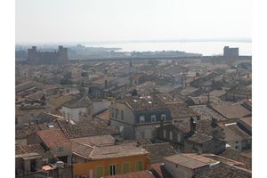 Vue du centre-ville orientation sud-est