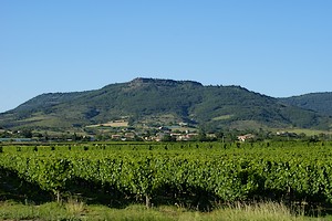 Montagne à l'intérieur de l'Ardèche