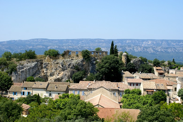 Alleins (Bouches-du-Rhône) - Vestige des fortifications