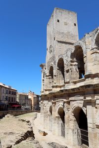 Retour à l'ouest des arènes
