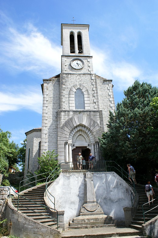 Balazuc (Ardèche) - L'église