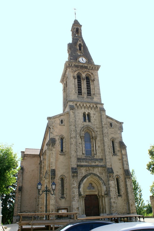 Barbières (Drôme) - L'église