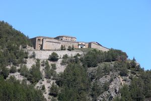 Vue sur le fort des Salettes