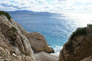 Sentier direction Niolon