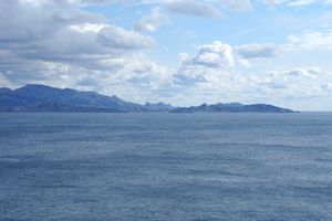 Vue en direction des Calanques à l'horizon