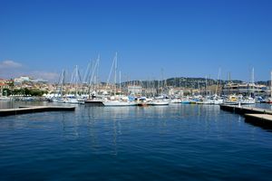 Vue d’ensemble du port