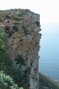 Falaise abrupt (précipice) du Cap Canaille