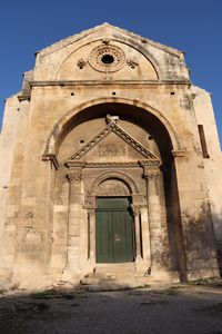 Façade de la chapelle