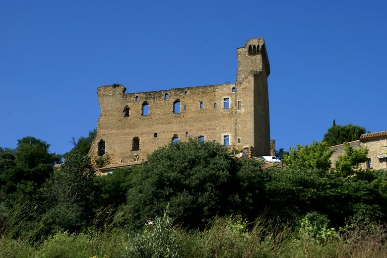 Vue sur le village de Roussillon