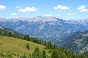 Montagnes au nord de Barcelonnette