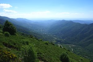 Vue sur la vallée
