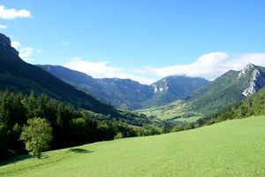 Descente en direction de Saint-Jean-en-Royans