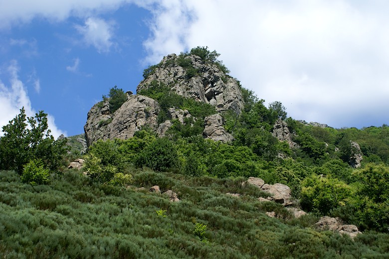 Col de la Croix-de-Bauzon (Ardèche) - Un autre rocher