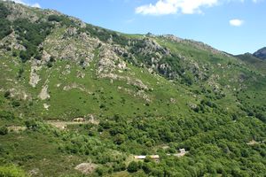 Descente du col en direction de Jaujac