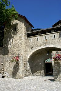 Intérieur de la Porte de France