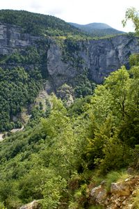 Vue en direction du col de la Machine