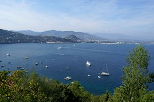Vue sur une partie du golfe de la Napoule
