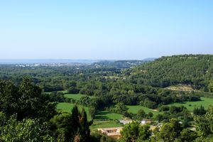 Etang de Berre à l'horizon