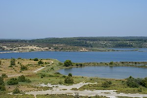 Etangs de l'Estomac avec bassins et marais