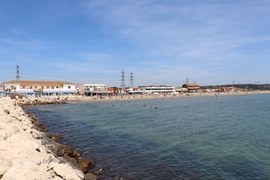 En approche de la Plage de Fos