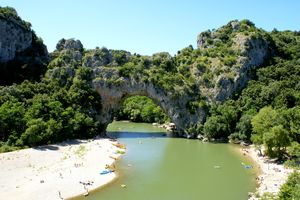 Dans les hauteurs du Pont d'Arc