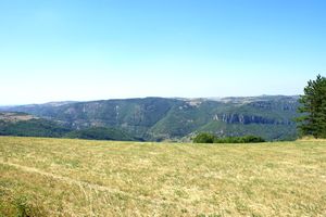 Autre partie du site à l'horizon