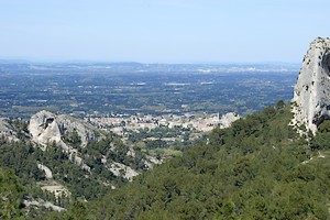 Aperçu de la ville de Saint-Rémy-de-Provence