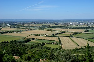 Panorama sur la vallée du Rhône