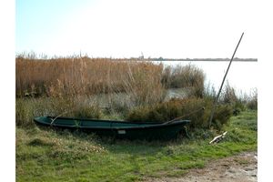 Barque en cale sèche