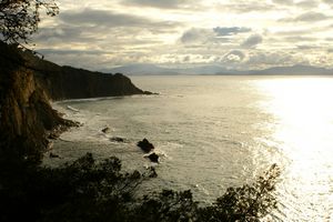 Rochers en direction de Méjean