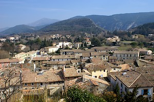 Point de vue sur le village