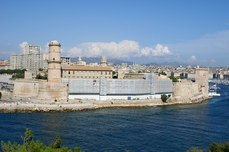 Marseille (Bouches-du-Rhône) - Le fort Saint-Jean