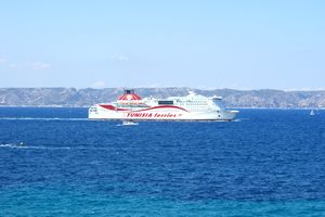 Arrivée d'un ferrie