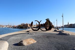 Vue sur Martigues depuis la pointe Saint Christ