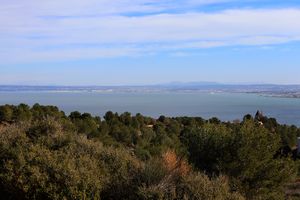 Vue sur l'étang de Berre