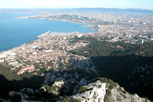 Vue sur la ville de Marseille