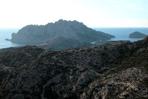 Descente vers les Goudes