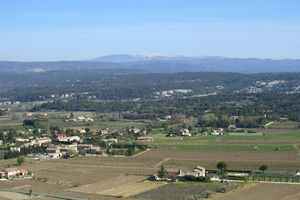 Paysage au coeur du Vaucluse