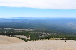 Vue en direction du Luberon