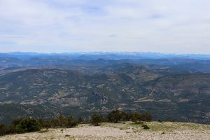 Vue en direction des Alpes