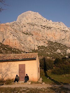 Le refuge au pied de la Sainte-Victoire