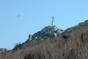 En approche au Prieuré de la Sainte-Victoire	