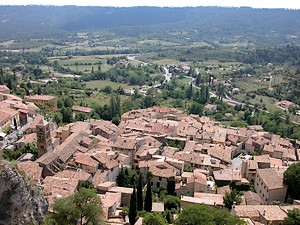 Vue sur le village
