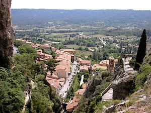 Vue sur le village