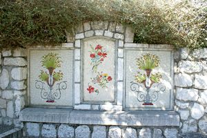 Sculptures au château