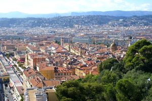 Vue sur le Vieux Nice